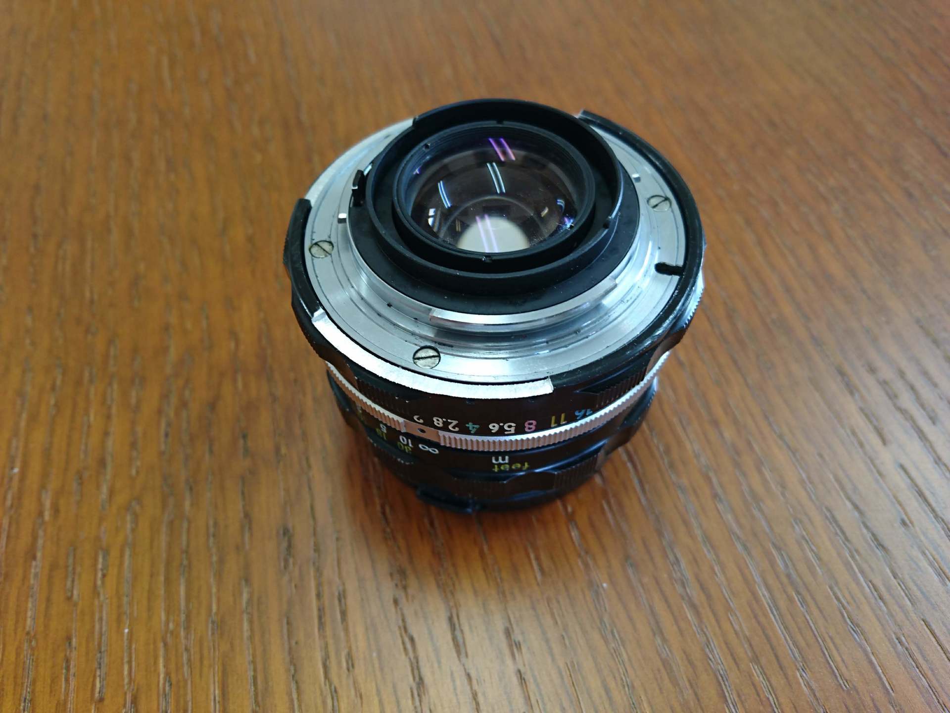 改造レンズ　中判カメラ　WESCON F.C. 7.5cm f3.5